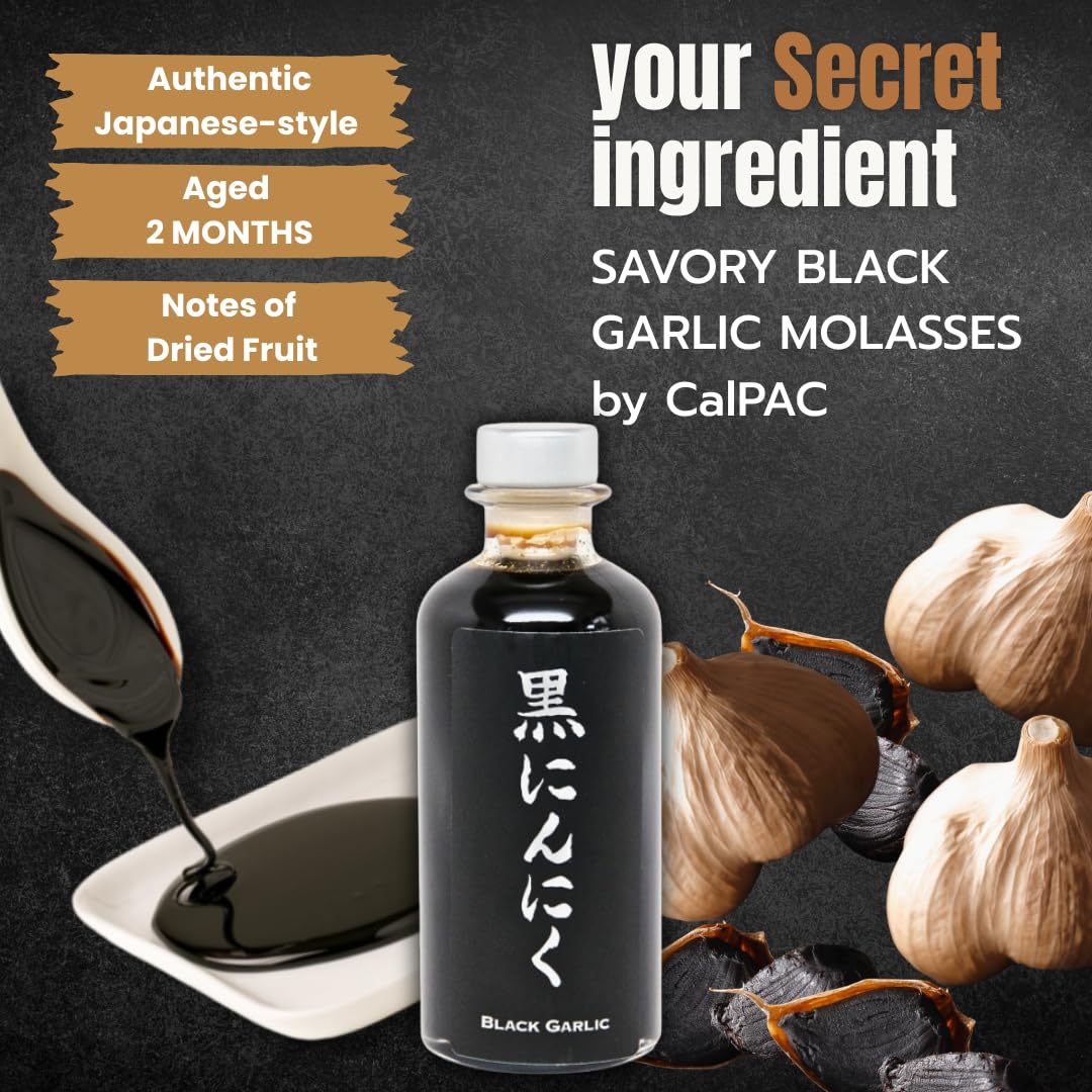 Amazon.com : W.A. Imports Black Garlic Molasses (200 ml) : Grocery